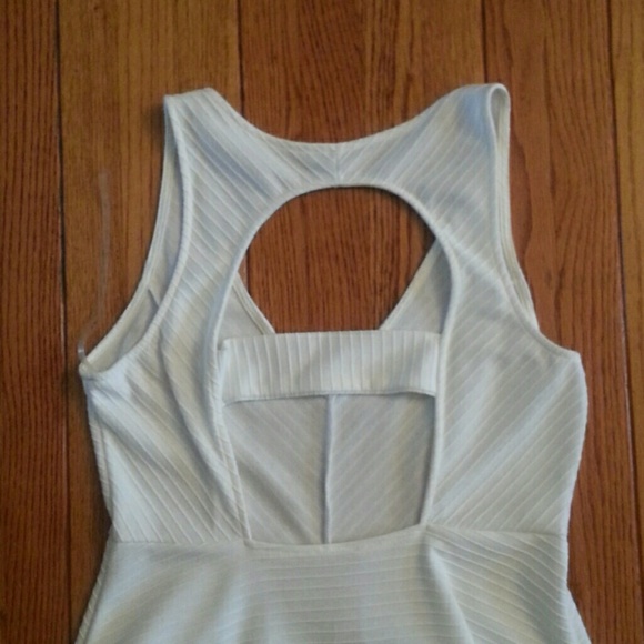 White Skater Dress - Picture 2 of 3